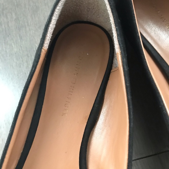 Black golden suede flats in very good condition! - Picture 2 of 4